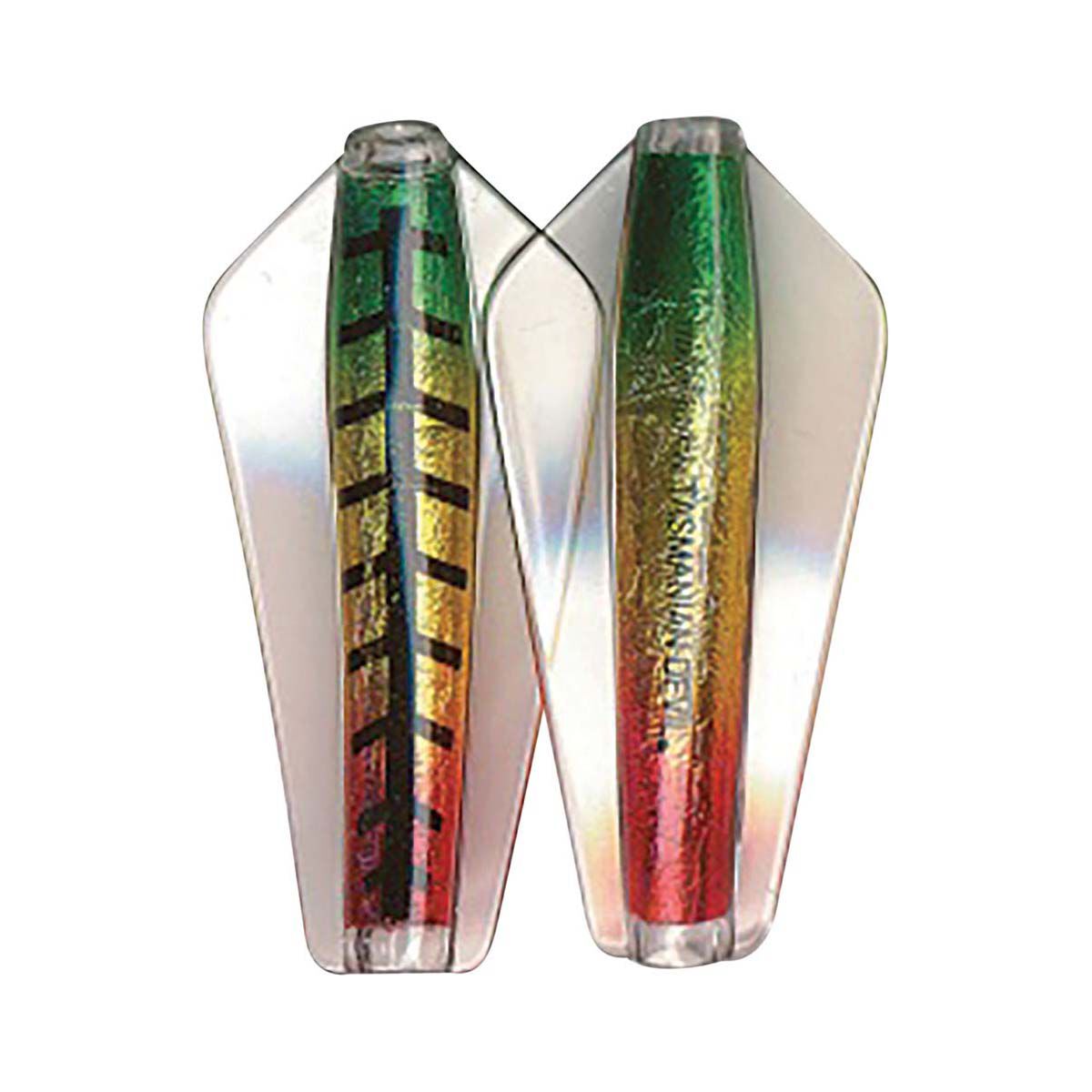 Wigston Tassie Devil Hard Body Lure 20g Xmas Tree, Xmas Tree, bcf_hi-res