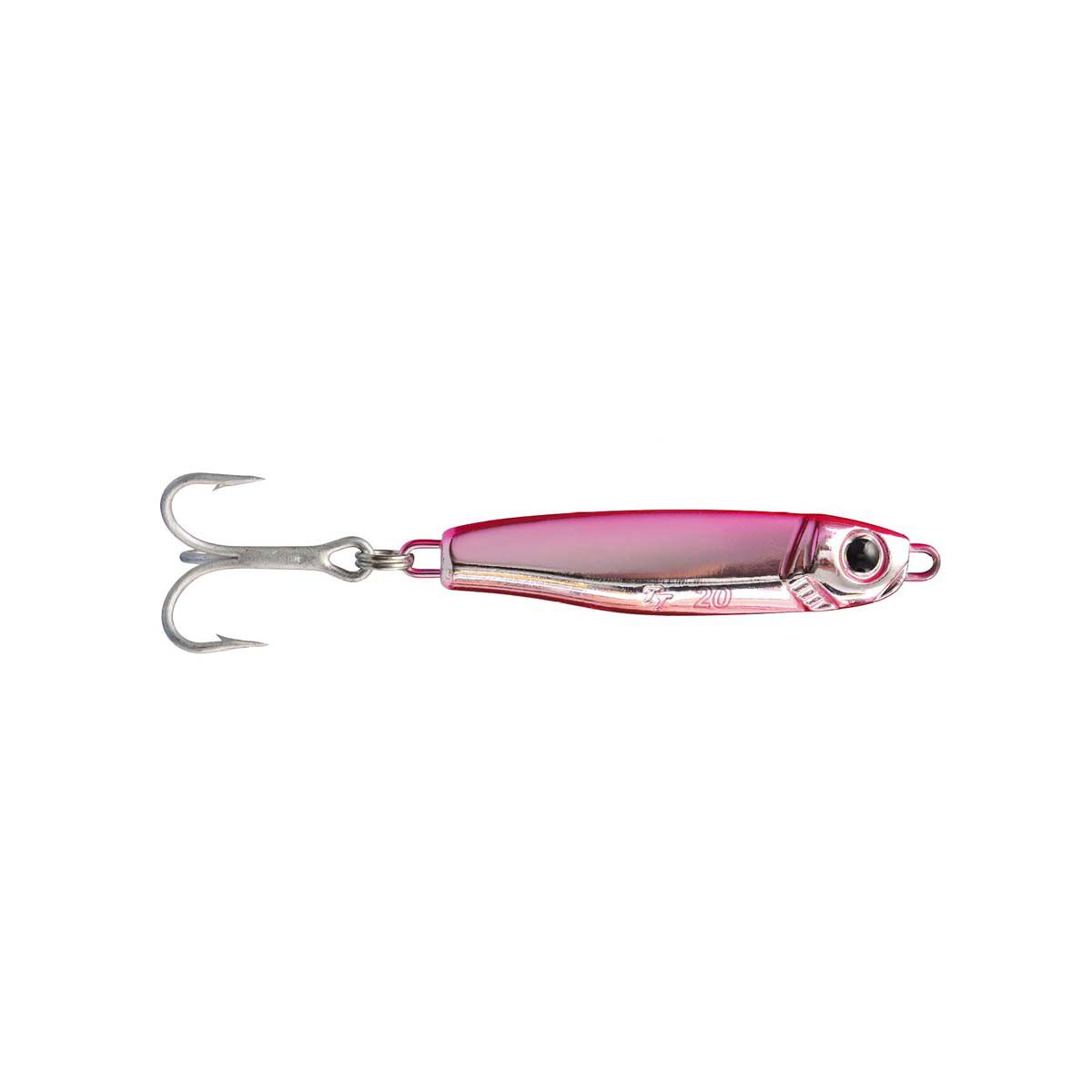 TT Fishing Hard Core+ Metal Casting Lure 20g Chrome Pink Black, Chrome Pink Black, bcf_hi-res