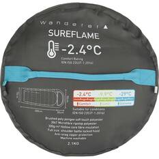 Wanderer SureFlame -2.4°C Hooded Sleeping Bag, , bcf_hi-res