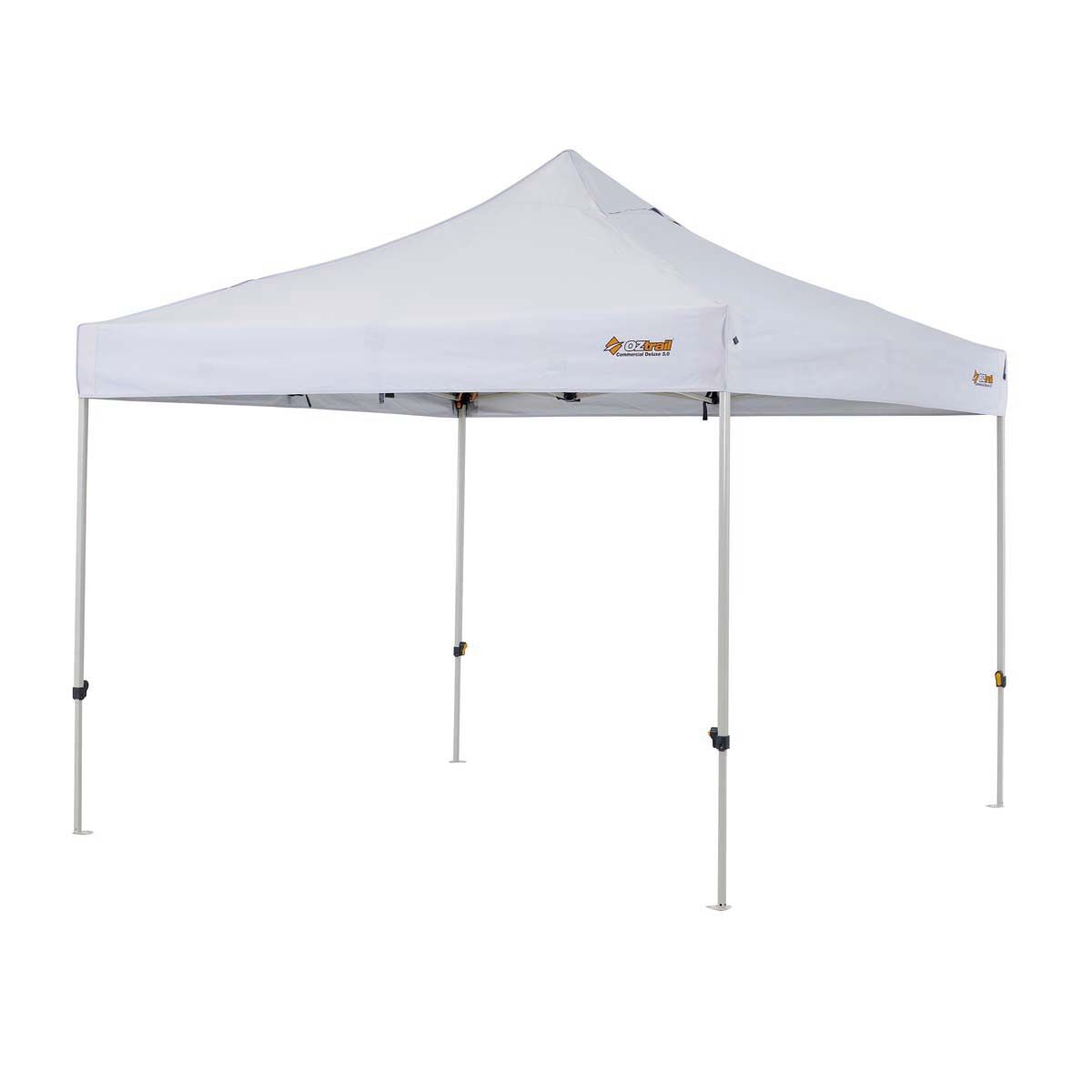 OZtrail Deluxe Commercial Gazebo 3x3m White, , bcf_hi-res