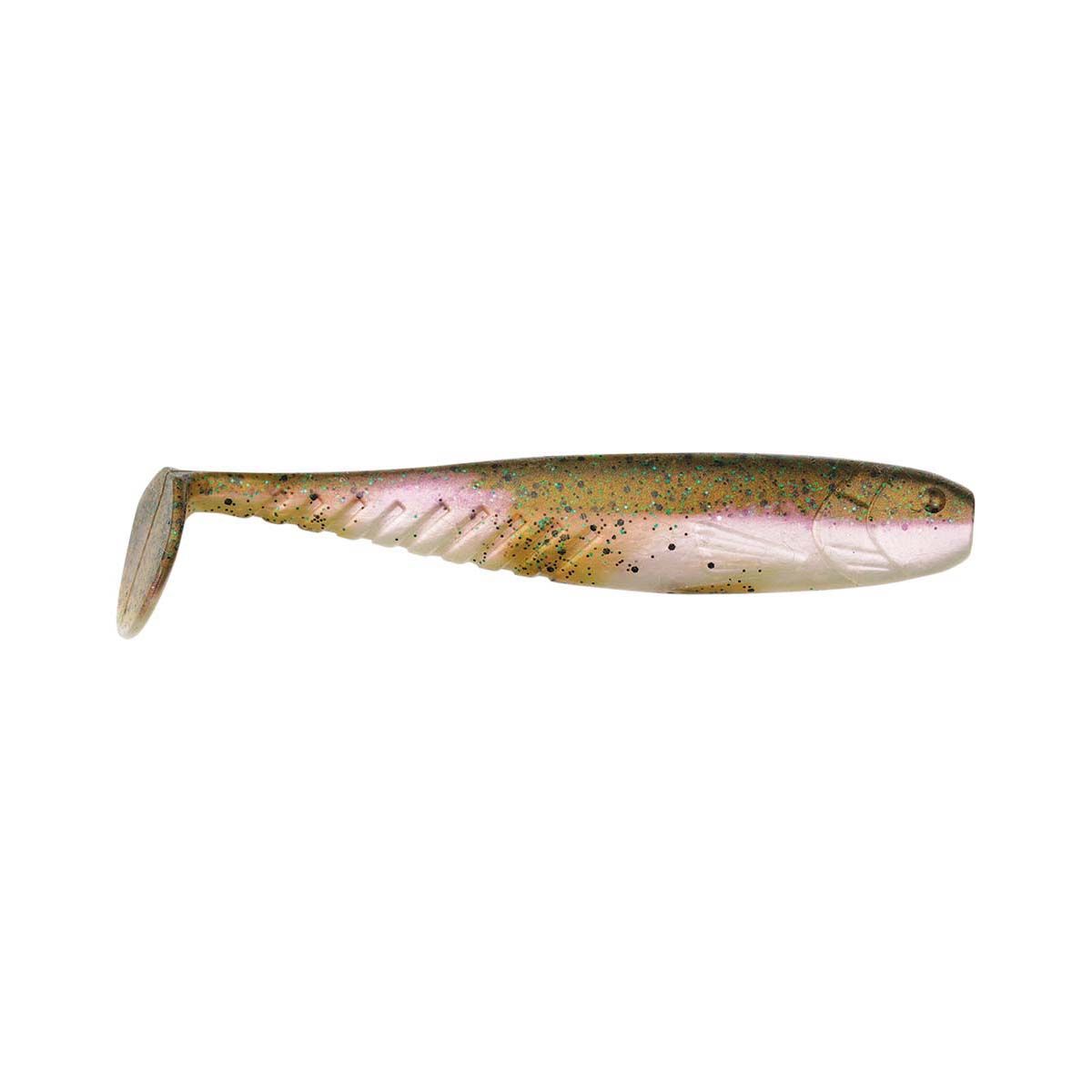 Pro Lure Fish Tail Soft Plastic Lure 80mm Brown Bass UV, Brown Bass UV, bcf_hi-res