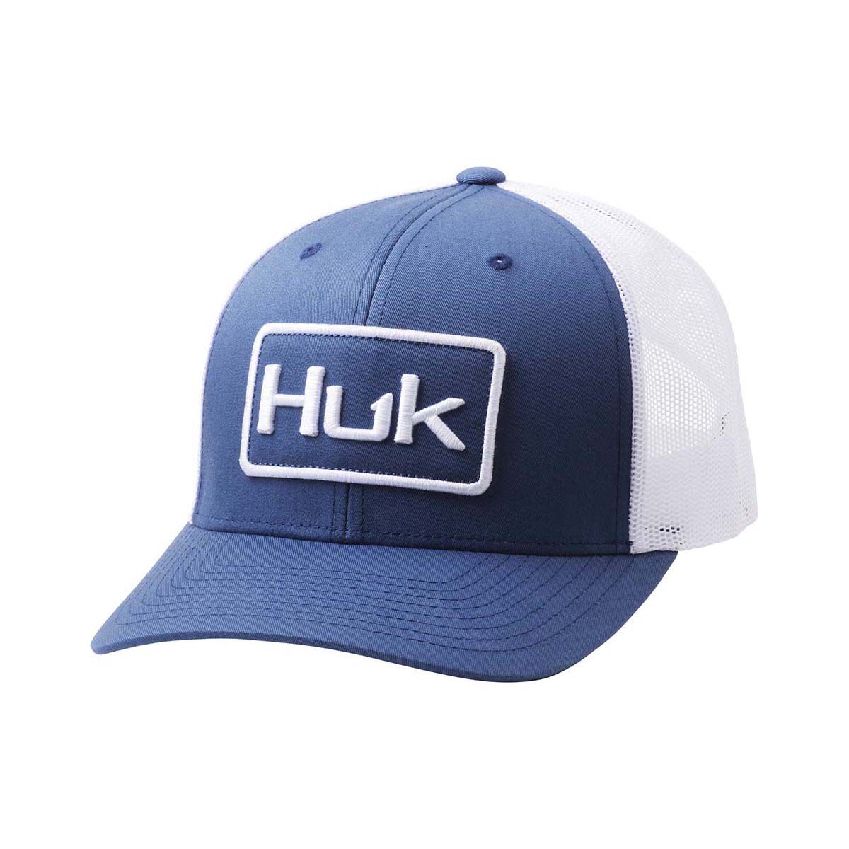 Huk Men's Solid Trucker Cap Sargasso Sea, Sargasso Sea, bcf_hi-res