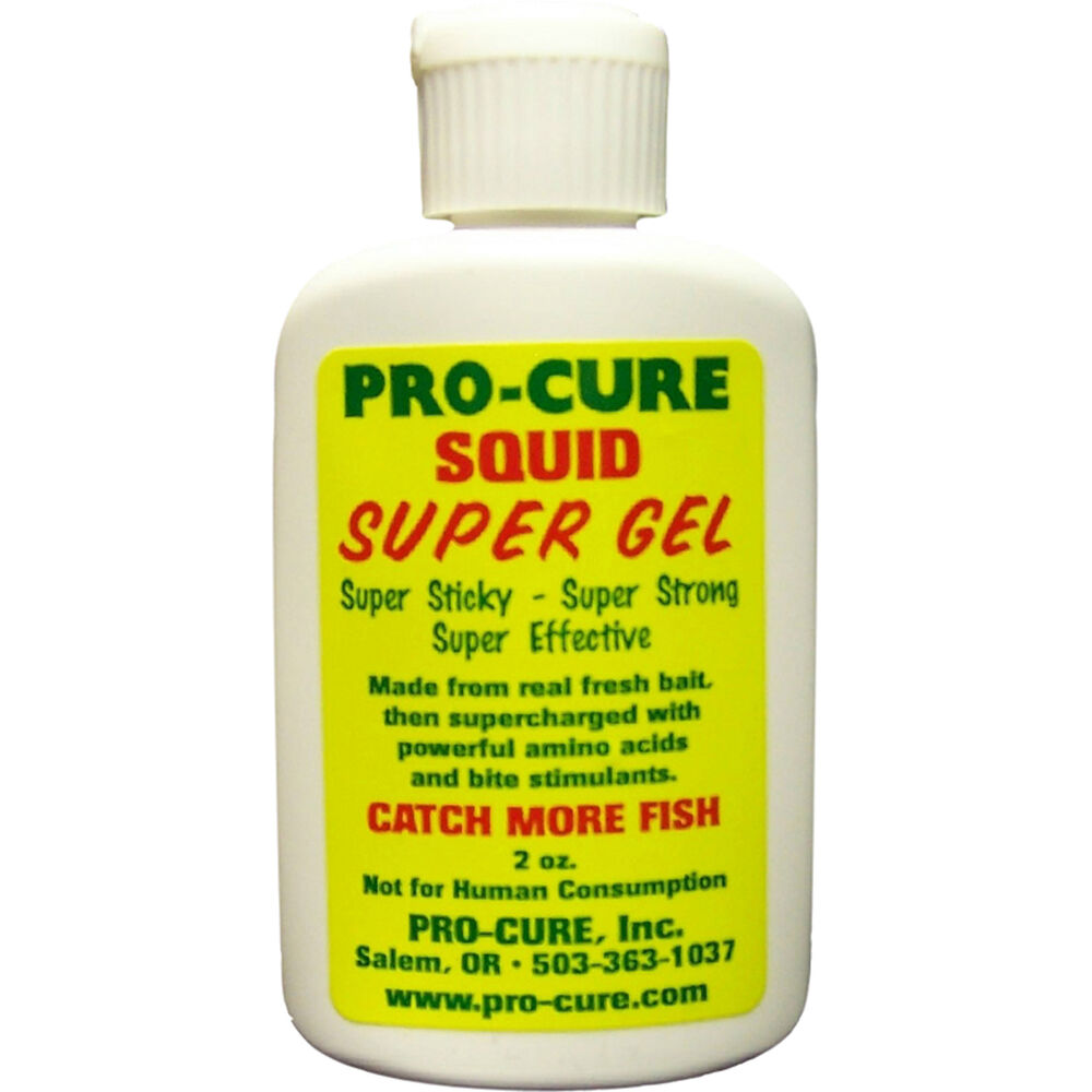 Pro-Cure Gel Scent Fish Attractant Squid