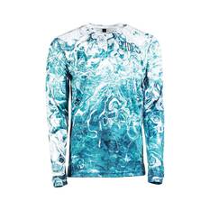 Tide Apparel Mens Frost Angler Fishing Jersey Frost S, Frost, bcf_hi-res