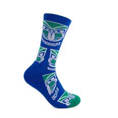 Foot-ies New Zealand Warriors Sneaker Socks 2 Pack, , bcf_hi-res