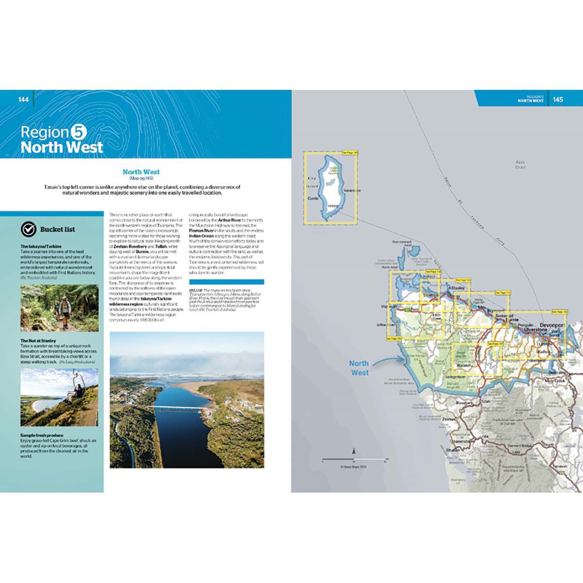 HEMA Tasmania Atlas Guide &ndash; 2nd Edition, , bcf_hi-res