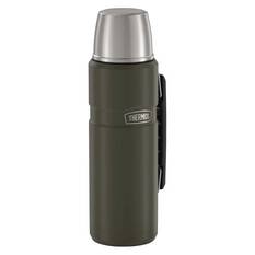 Thermos King Stainless Steel Flask 1.2L Matte Army, Matte Army, bcf_hi-res
