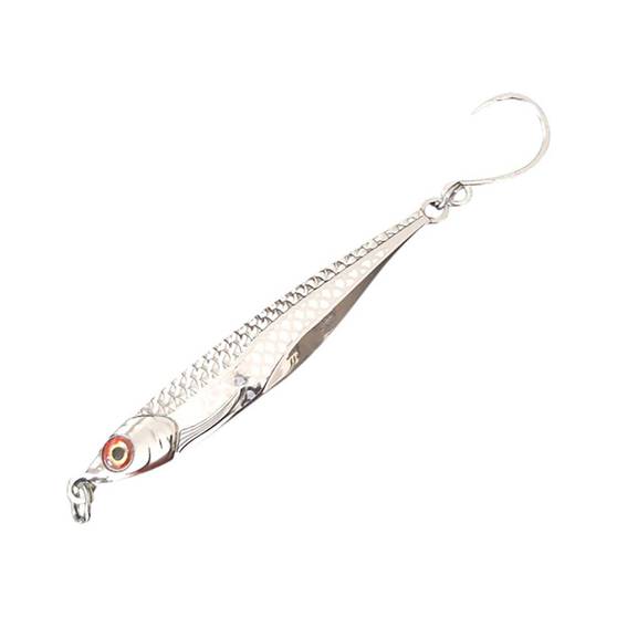 Dr Hook Hardy Headz Metal Lure 90g Silver, Silver, bcf_hi-res
