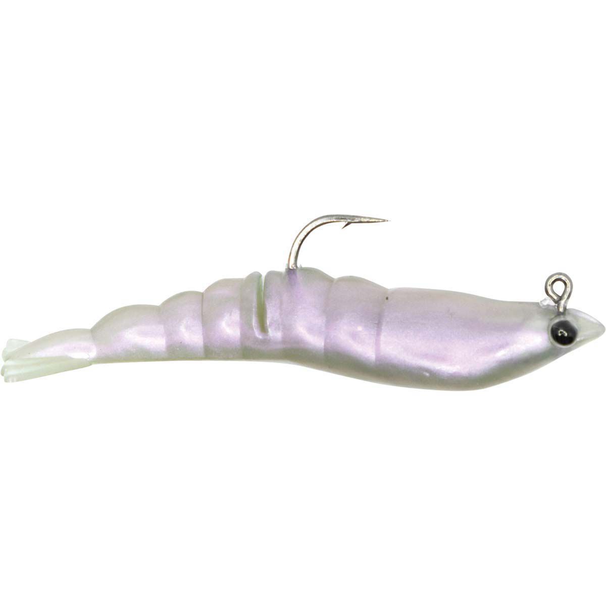 MMD Soft Prawn Light Soft Plastic Lure 70mm Pearl BCF