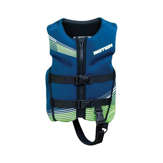 Childrens Motion Neo PFD 50S Suits 12-25kg Green, Green, bcf_hi-res