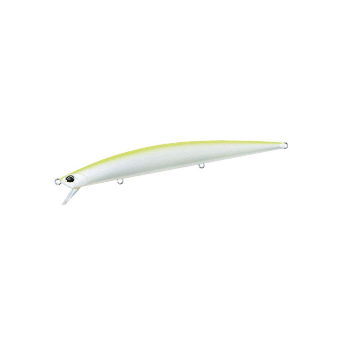 Duo Tide Minnow Slim 140 Hard Body Lure 140mm Pearl Chartreuse OB, Pearl Chartreuse OB, bcf_hi-res