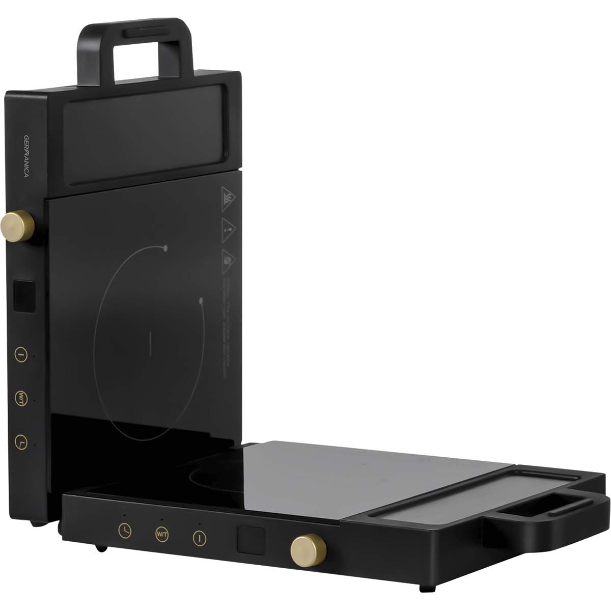 Germanica Foldable Double Induction Cooktop, , bcf_hi-res