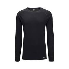 Macpac Men's Geothermal Long Sleeve Top, Black, bcf_hi-res