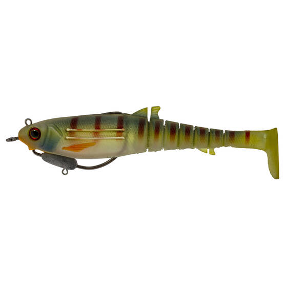 Zerek Flat Shad X Weedless Soft Plastic Lure 130mm Orange Gill, Orange Gill, bcf_hi-res