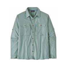 Patagonia Men's Self-Guided Sun Long Sleeve Shirt Thermal Blue XS, Thermal Blue, bcf_hi-res