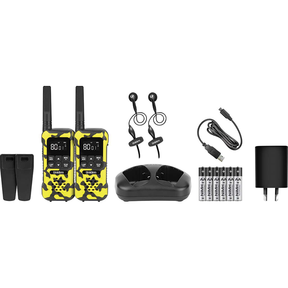 Uniden ADV25 2W UHF Handheld Radio Twin Pack, , bcf_hi-res