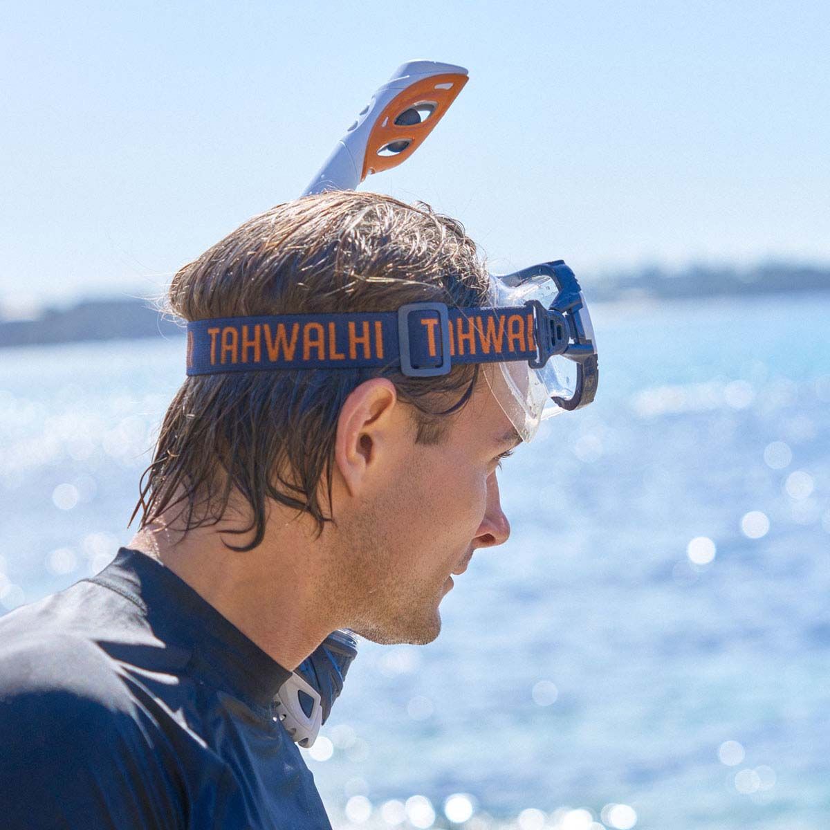 Tahwalhi Intermediate Adult Dive Set Blue M/L US 6-9, Blue, bcf_hi-res