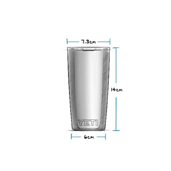 YETI® Rambler® Tumbler 10 oz (296ml) with Magslider™ Lid Black, Black, bcf_hi-res