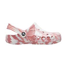 Crocs Unisex Baya Marble Clogs Blossum M8/W10, Blossum, bcf_hi-res