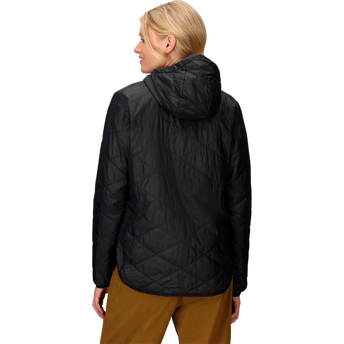 Marmot Women's Onward Insulated Hoodie, Black, bcf_hi-res