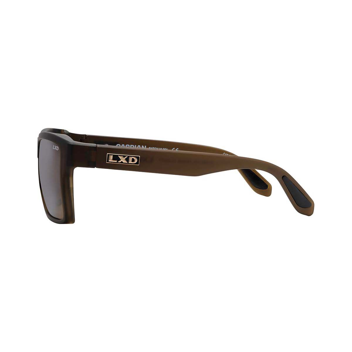 LXD Men&rsquo;s Caspian Polar Sunglasses Matt Brown with Brown Lens, , bcf_hi-res