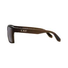 LXD Men’s Caspian Polar Sunglasses Matt Brown with Brown Lens, , bcf_hi-res