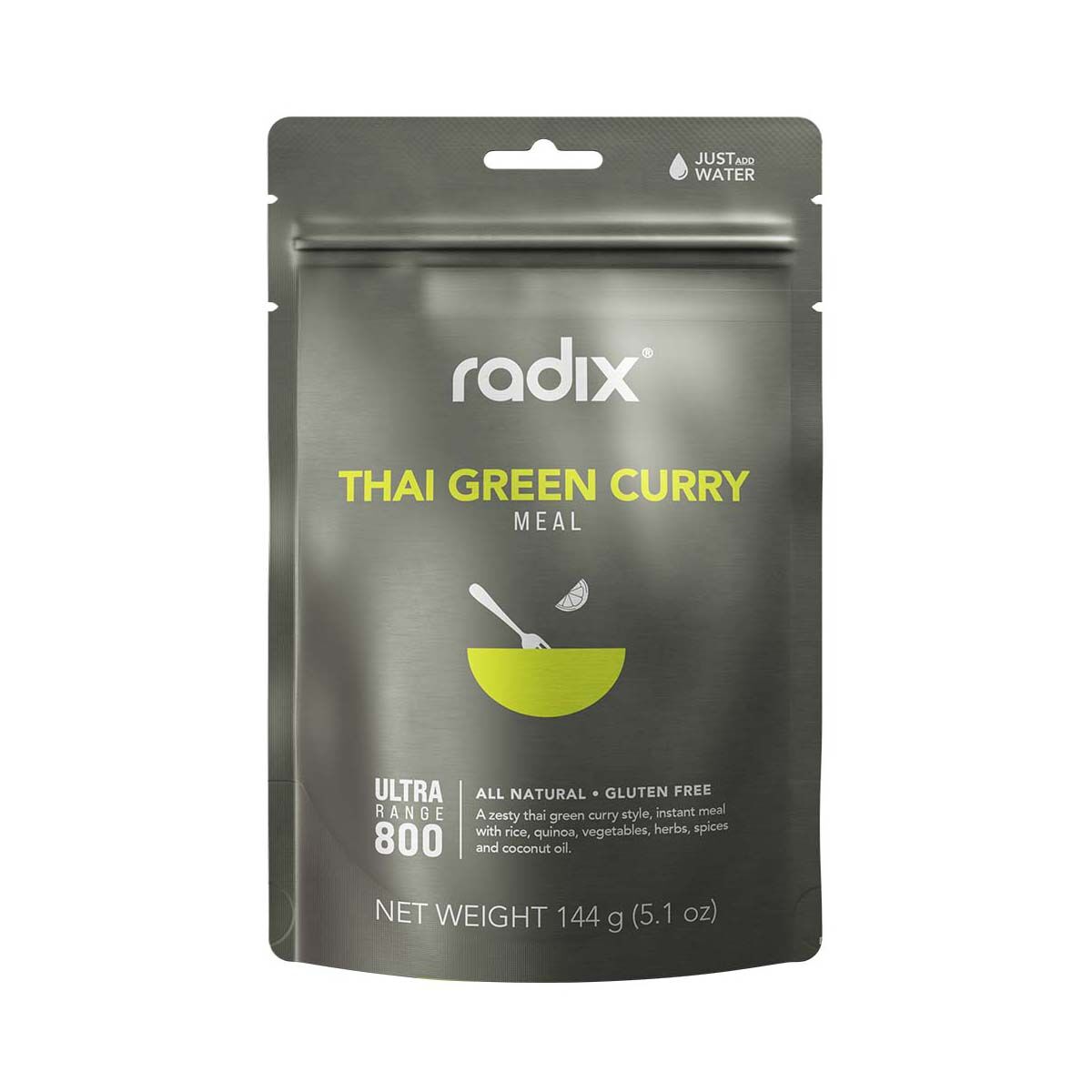 Radix Nutrition Freeze Dried Thai Green Curry 800kcal, , bcf_hi-res