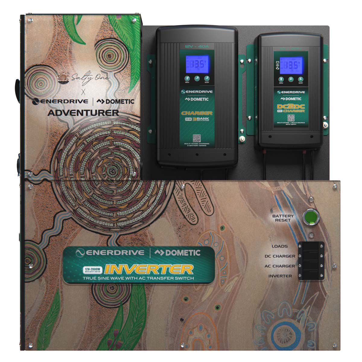 Enerdrive Salty One x Adventurer Power System, , bcf_hi-res