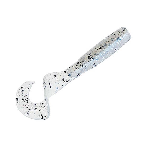 ZMan GrubZ Soft Plastic Lure 3.5in 6 Pack Blue Glimmer Sparkle, Blue Glimmer Sparkle, bcf_hi-res