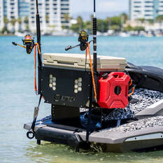 Jet Tech Adventure Fish Box 55L Black / Tan, , bcf_hi-res