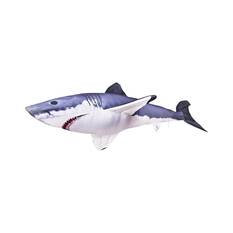 Gaby Great White Shark Fish Pillow 120cm, , bcf_hi-res