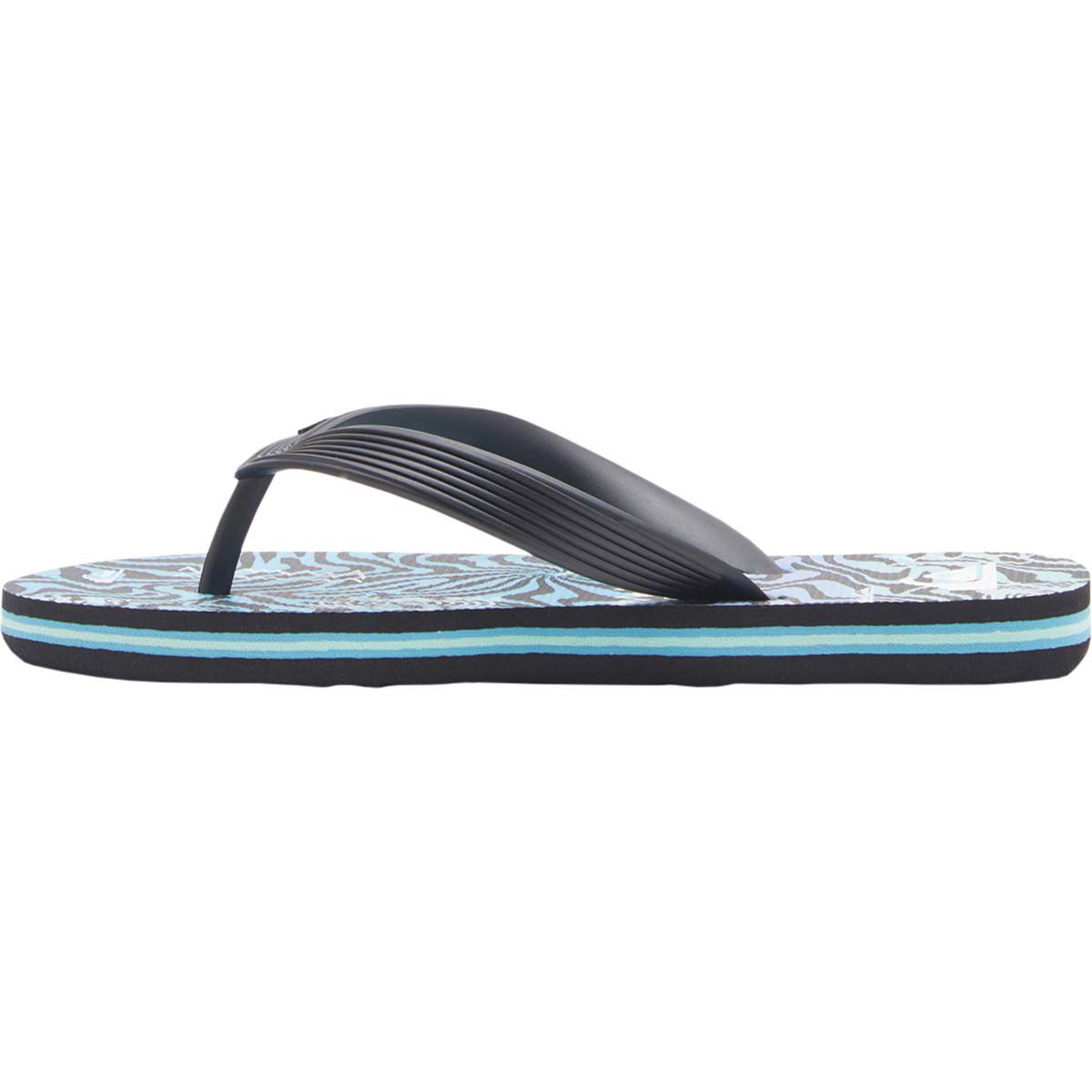 Quiksilver Youth Molokai Art II Thongs, Blue, bcf_hi-res