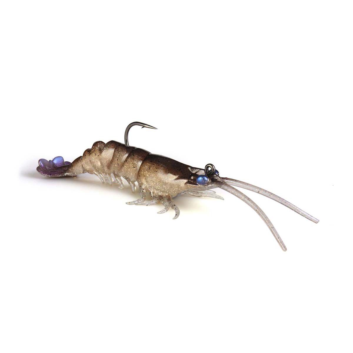 ZMan PrawnZ Elite Soft Plastic Lure 3.5in Natural Prawn, Natural Prawn, bcf_hi-res