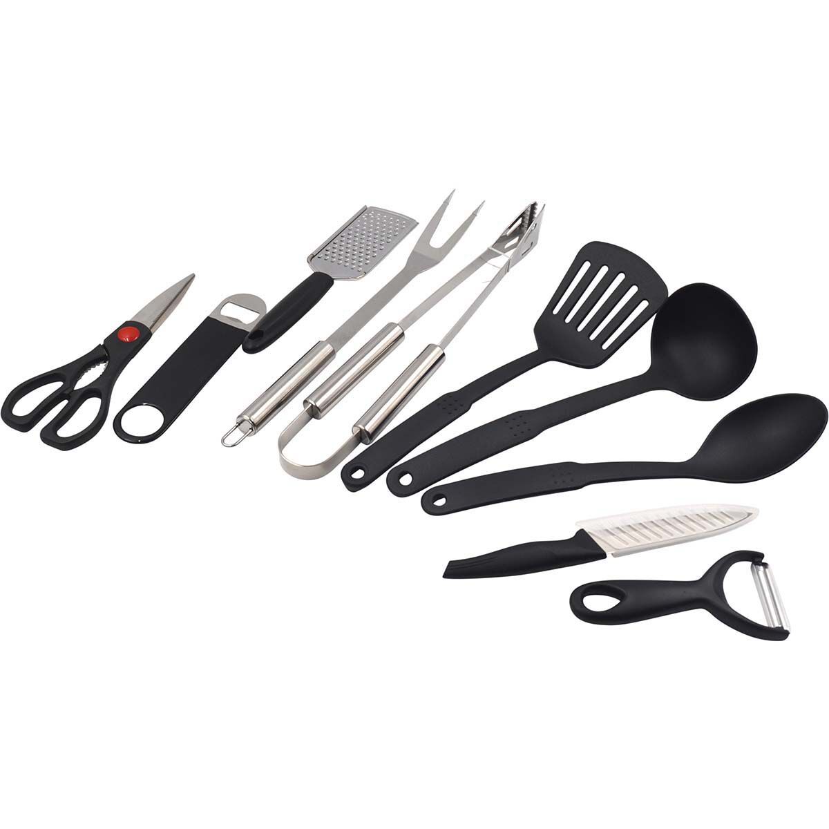 Wanderer Utensil Cook Set 12 Piece, , bcf_hi-res