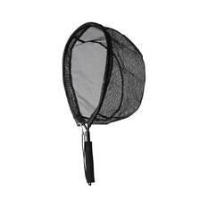 Fish Net for Fish Tank, 2.5 Inch Deep Mesh Scooper with Extendable Handle  up to 24 Inches Long Large Scoop, Telescopic Pond Skimmer Nets for Cleaning
