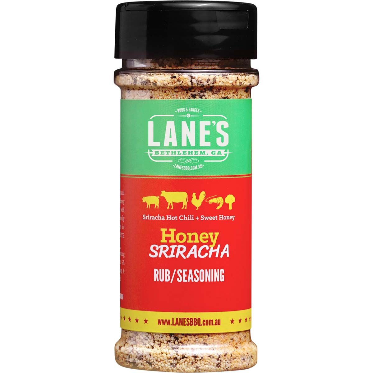 Lanes BBQ Honey Sriracha BBQ Rub, , bcf_hi-res