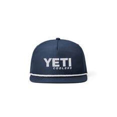 YETI Coolers® Men’s Flat Brim Rope Hat Navy OSFM, Navy, bcf_hi-res