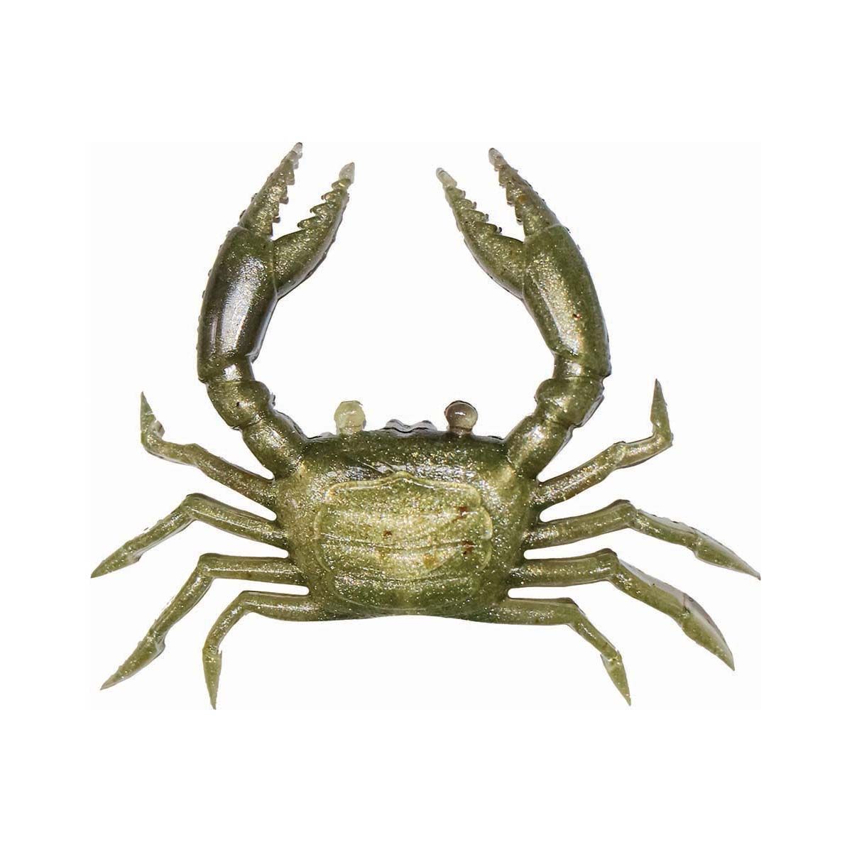 Rapala Crush City Trickster 1.5in Grey Crab 1.5in, Grey Crab, bcf_hi-res