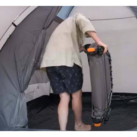 Wanderer Premium Ultra Comfort Folding Stretcher King Single, , bcf_hi-res