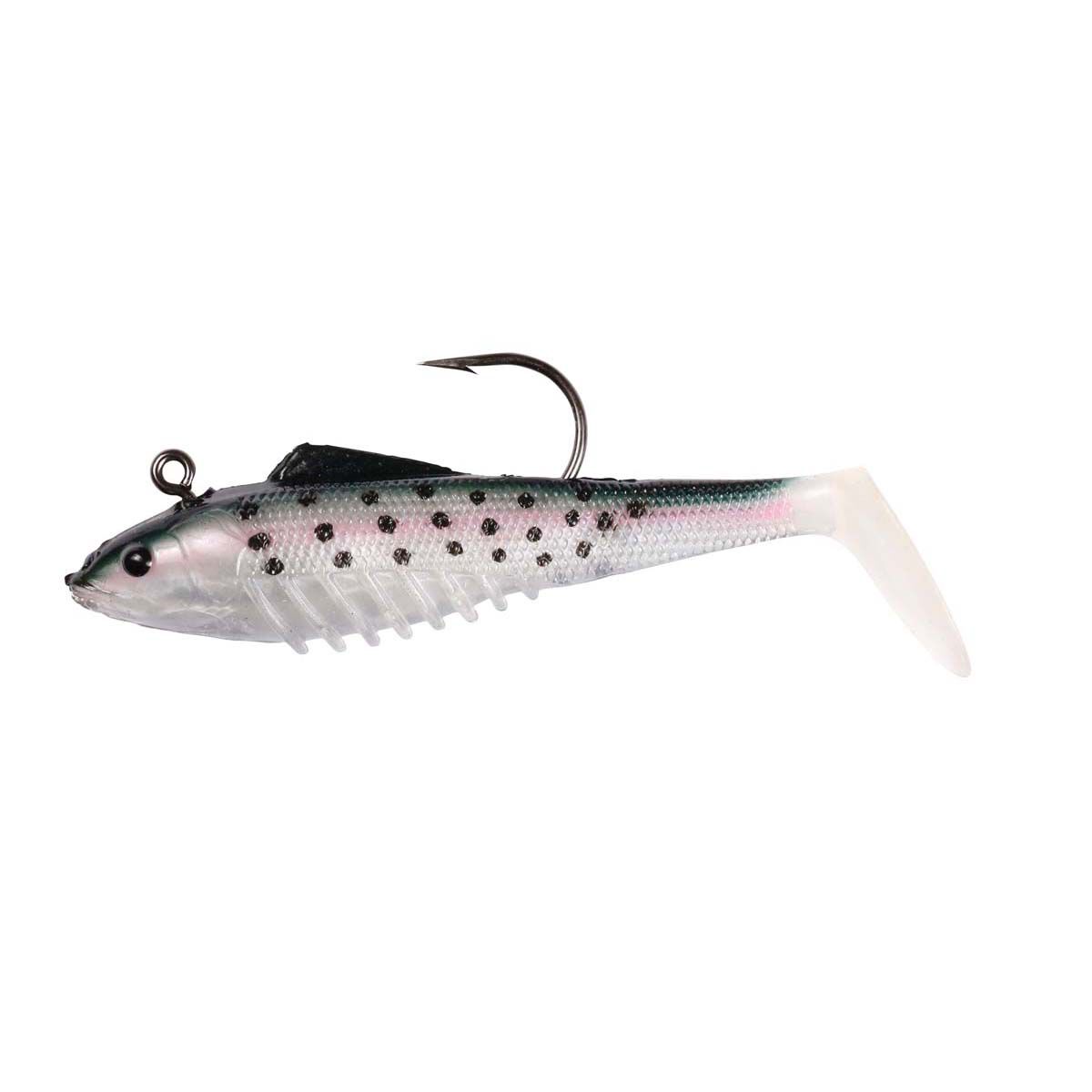 Squidgies Slick Rig Soft Plastic Lure 65mm Rainbow Trout, Rainbow Trout, bcf_hi-res