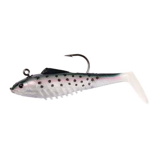 Squidgies Slick Rig Soft Plastic Lure 65mm Rainbow Trout, Rainbow Trout, bcf_hi-res