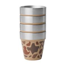 YETI® Rambler® Shot Glasses with Carry Case Wetlands Camo, Wetlands Camo, bcf_hi-res