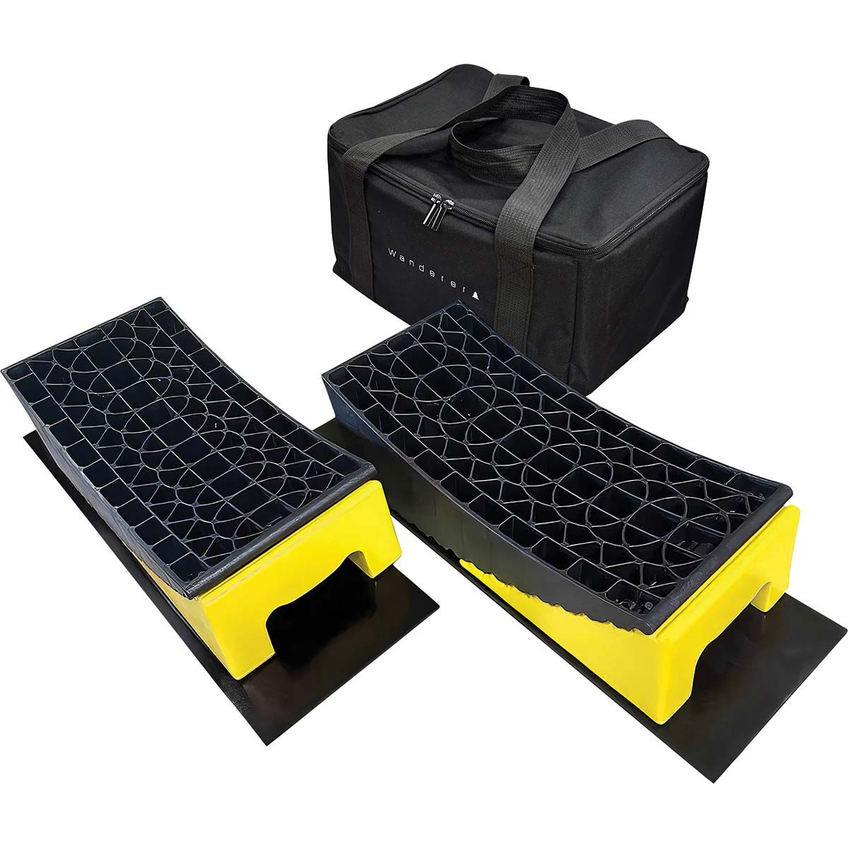 Wanderer Caravan Leveller and Chock Set 7 Piece, , bcf_hi-res