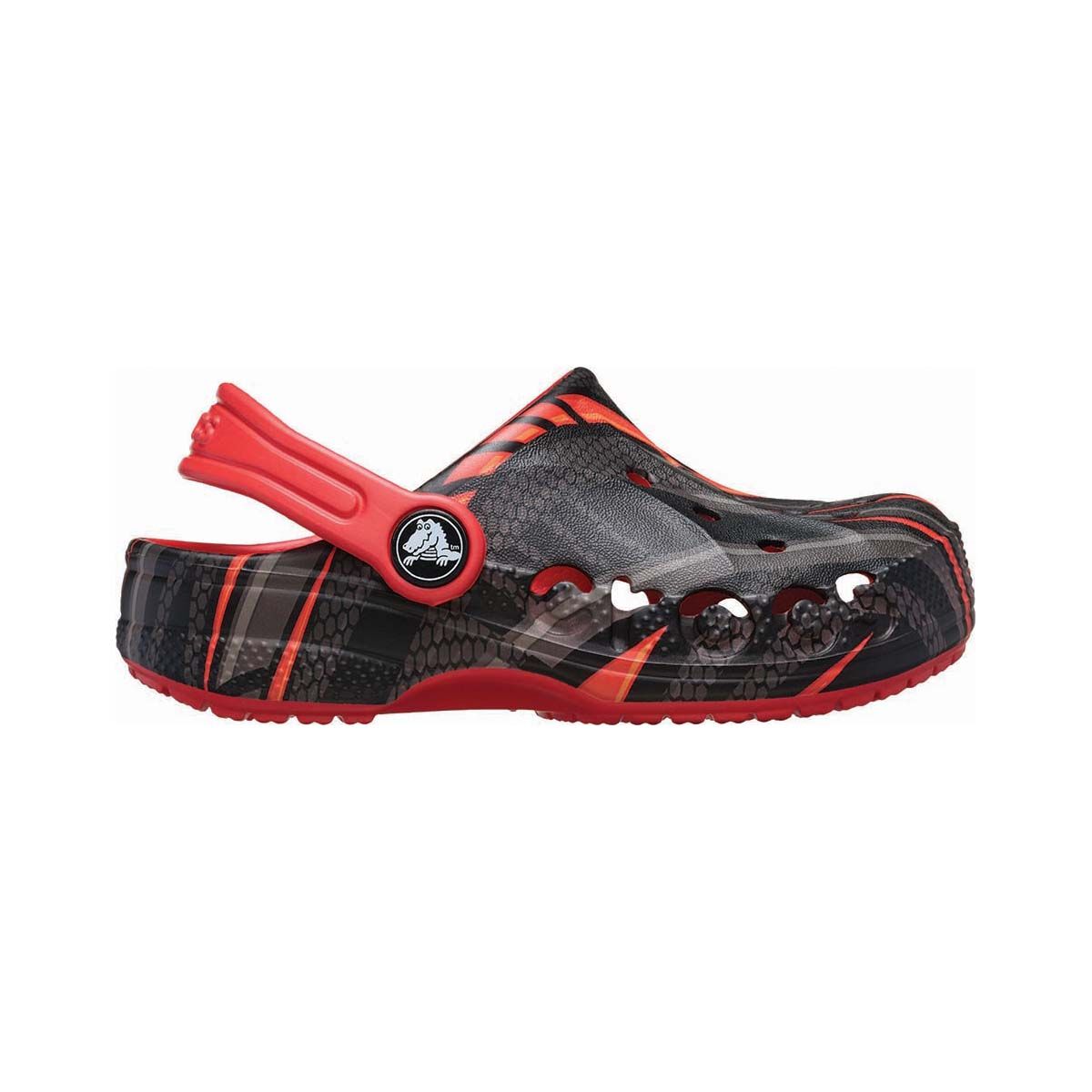 Crocs Kids' Baya Seasonal Printed Clogs Flame C11, Flame, bcf_hi-res