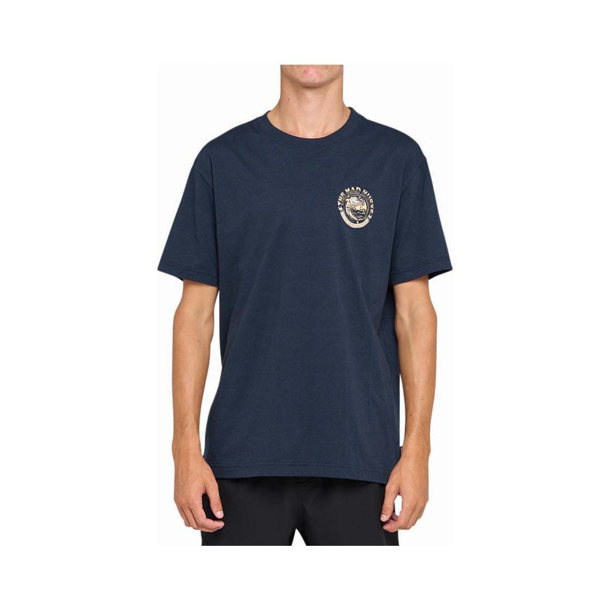 The Mad Hueys Men's Keeping It Reel Short Sleeve Tee Navy S, Navy, bcf_hi-res