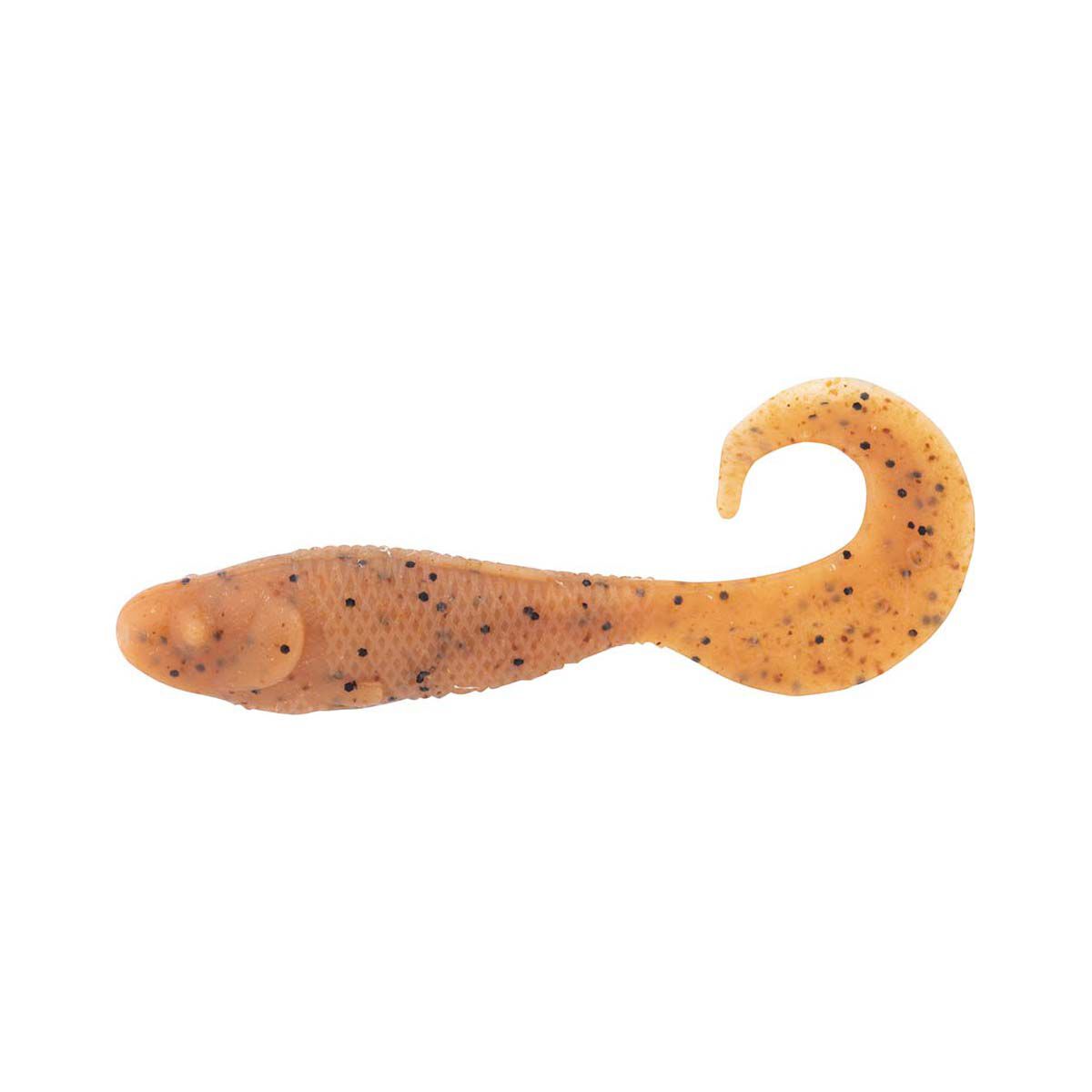 Berkley Gulp Alive! Minnow Grub Soft Plastic Lure 3in Pumpkinseed, Pumpkinseed, bcf_hi-res