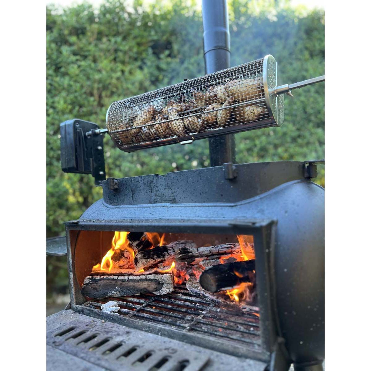 Ozpig Rotisserie Basket for Big Pig, , bcf_hi-res