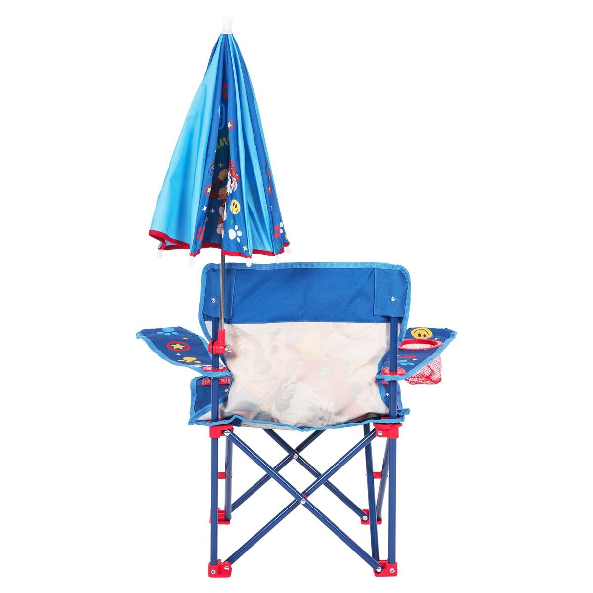 Paw Patrol Kids Camp Chair with Umbrella 30kg, , bcf_hi-res