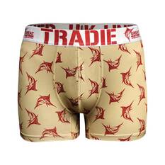 Tradie x Great Northern Brewing Co. Men’s Great Marlin Trunks, Cream, bcf_hi-res