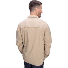 Macpac Men's brrr° UPF Long Sleeve Shirt, Beige, bcf_hi-res